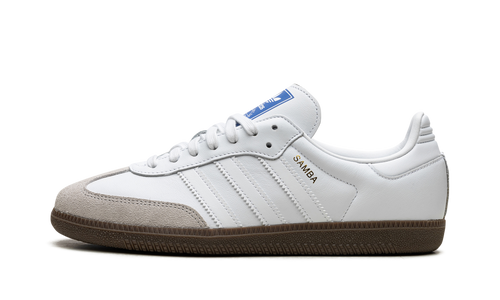 Adidas Samba Cloud White Blue Gum