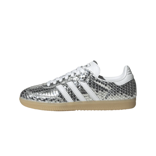 Adidas Samba OG Patent Snakeskin Silver Metallic