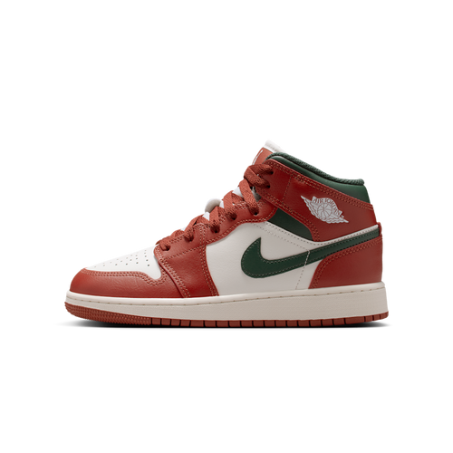 Air Jordan 1 Mid Redstone Midnight Green
