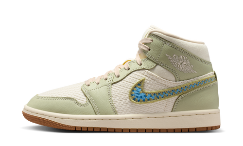 Air Jordan 1 Mid SE Olive Aura