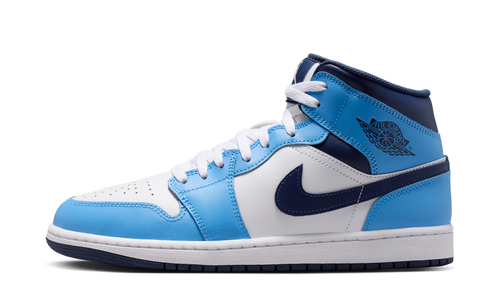 Air Jordan 1 Mid University Blue Midnight Navy