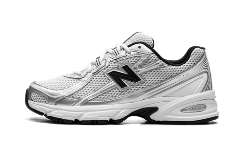 New Balance 740 White Silver Metallic Navy