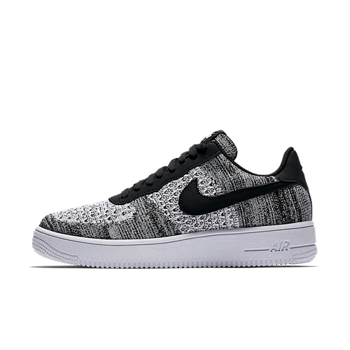 Nike Air Force 1 Flyknit 2 Black Pure Platinum