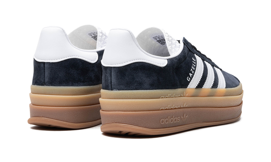 Adidas Gazelle Bold Black White Gum
