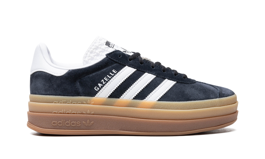 Adidas Gazelle Bold Black White Gum