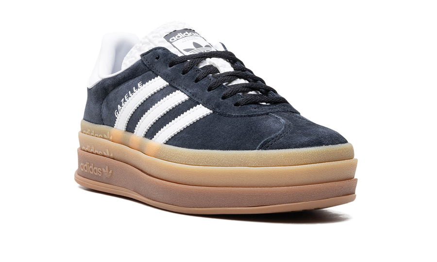 Adidas Gazelle Bold Black White Gum