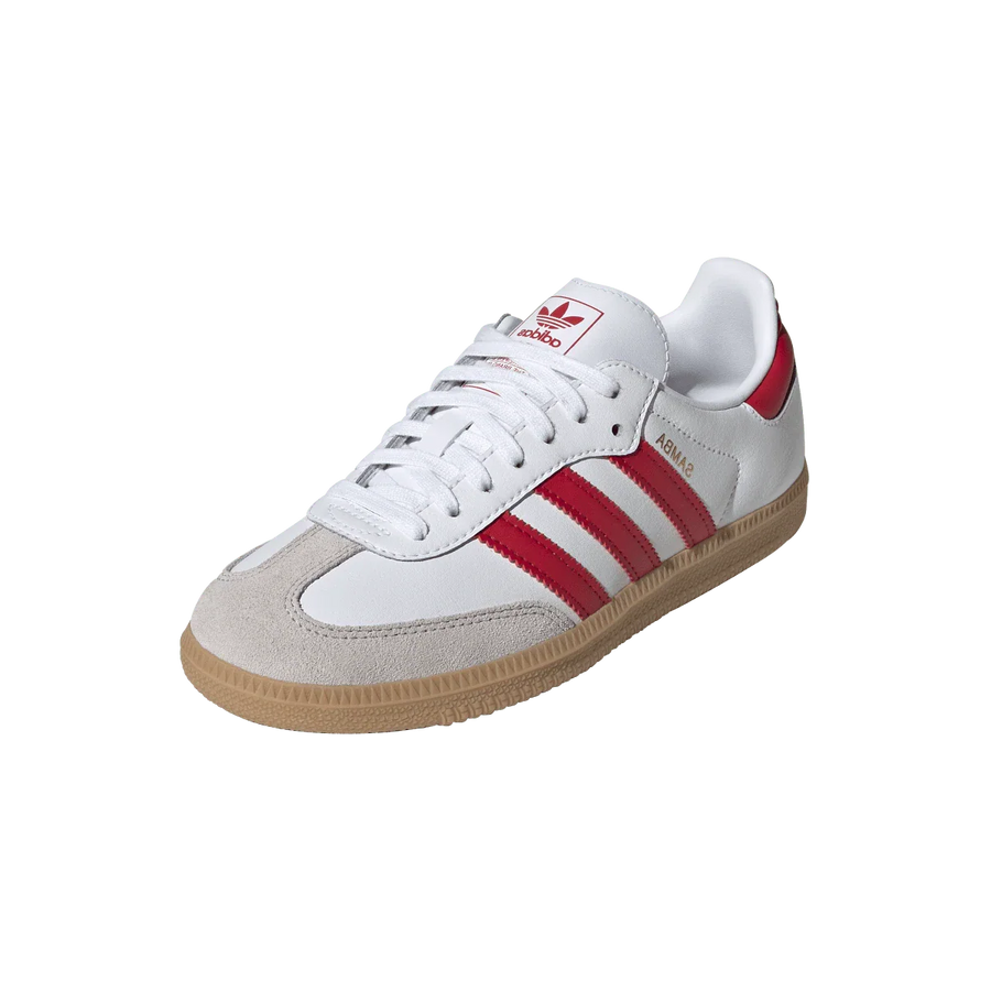 Adidas Samba OG Cloud White Better Scarlet Gum