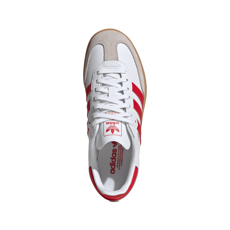 Adidas Samba OG Cloud White Better Scarlet Gum