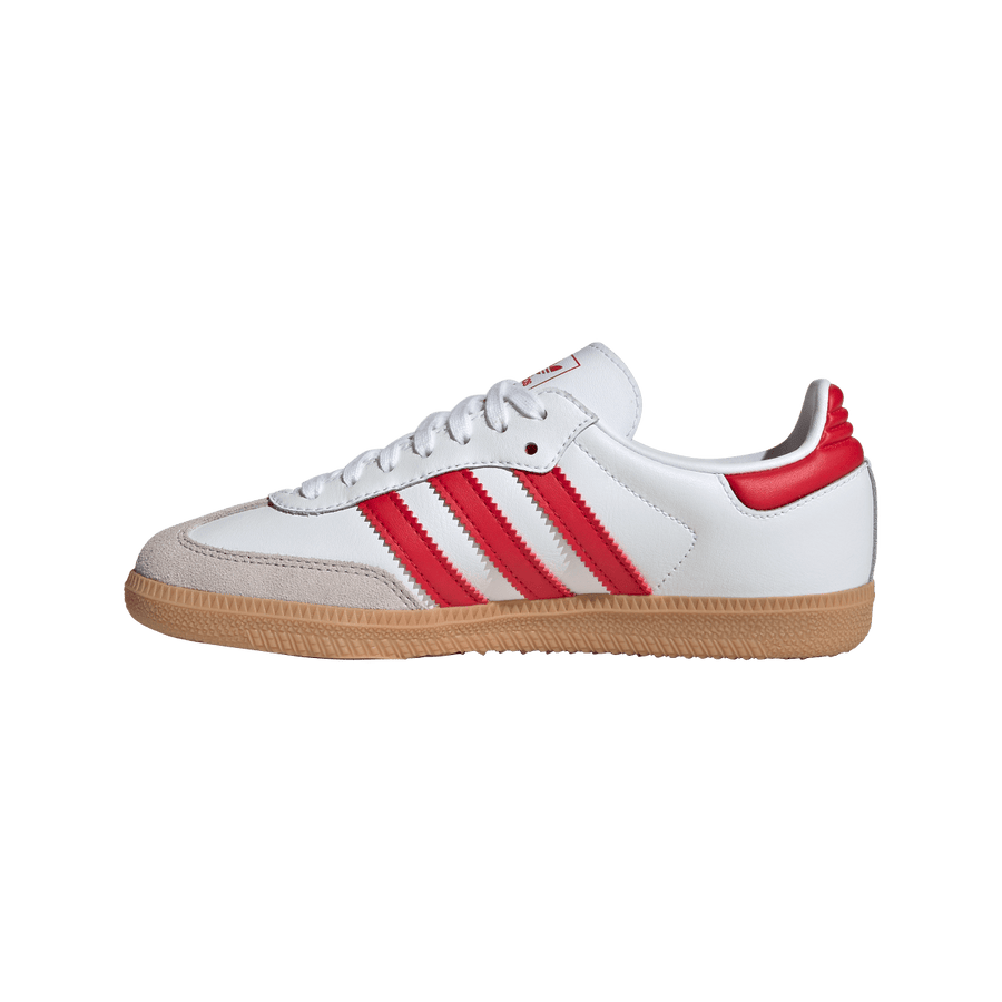 Adidas Samba OG Cloud White Better Scarlet Gum