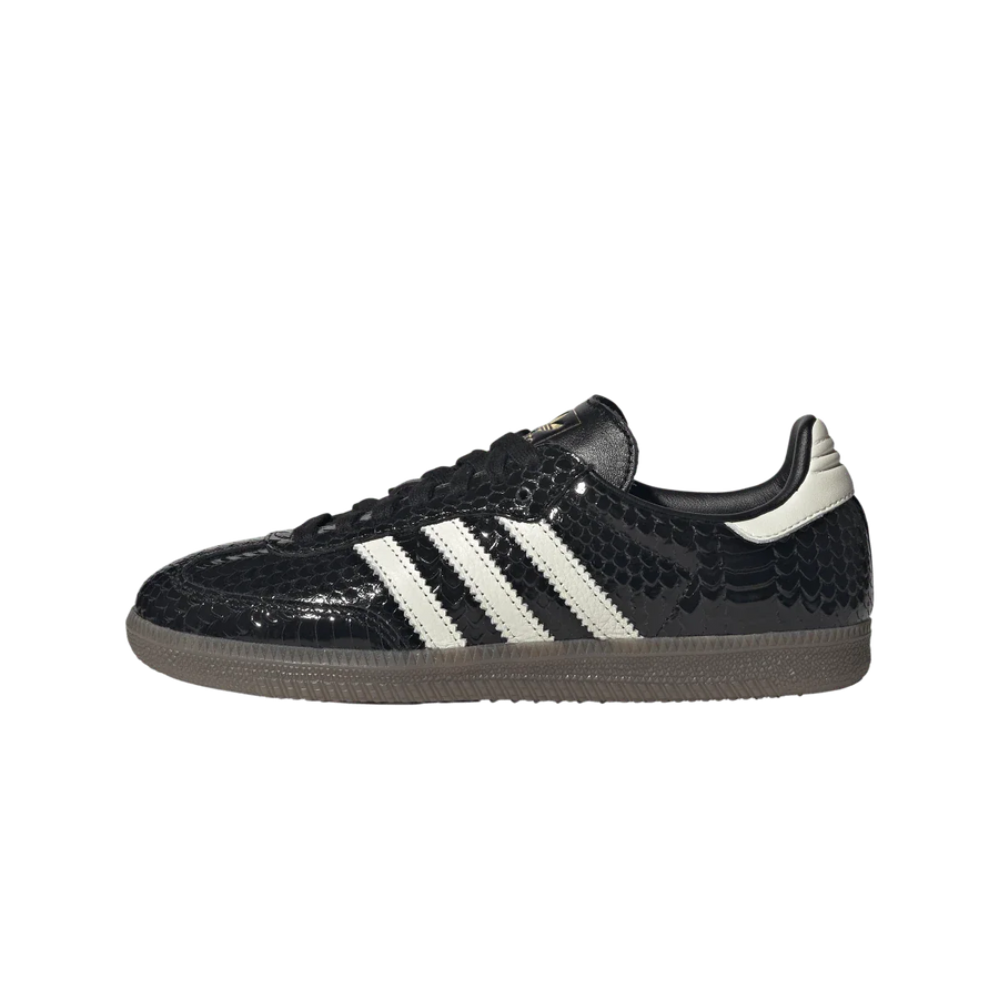 Adidas Samba OG Patent Snakeskin Black Off White