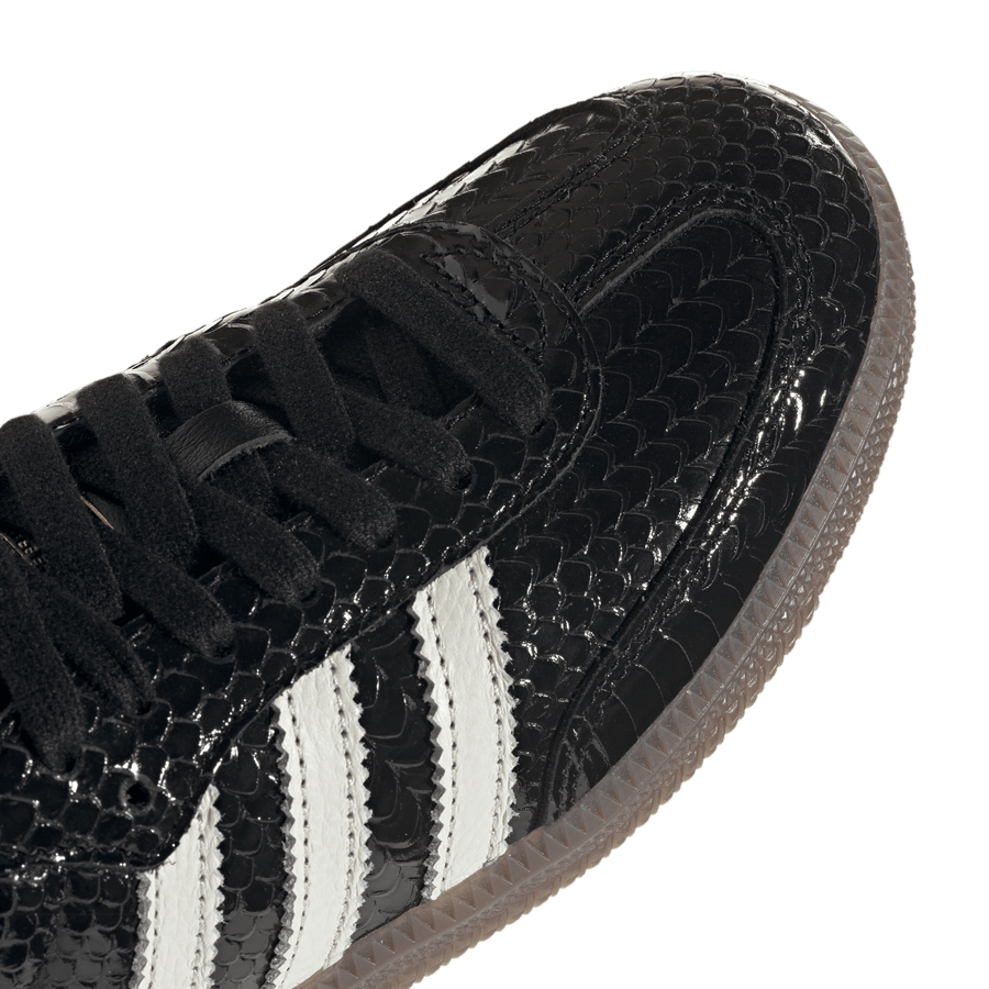 Adidas Samba OG Patent Snakeskin Black Off White