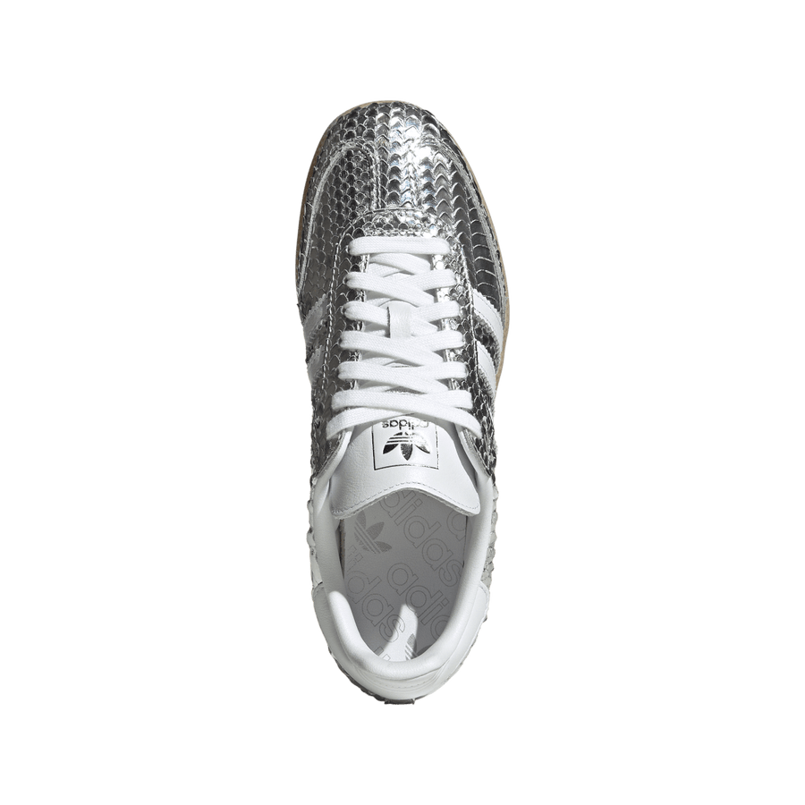 Adidas Samba OG Patent Snakeskin Silver Metallic