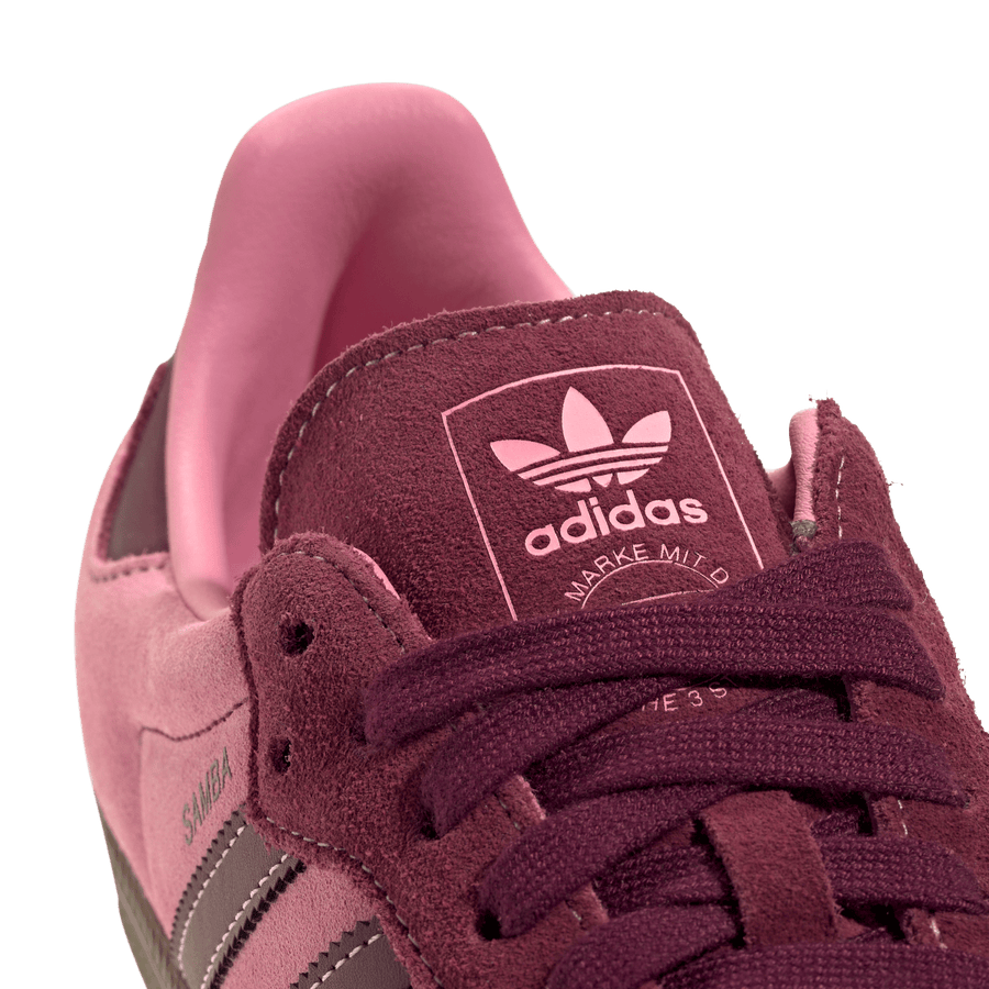 Adidas Samba OG Pink Spark Shadow Red
