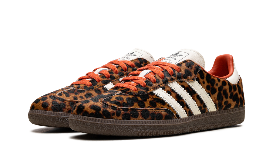 Adidas Samba OG Preloved Red Leopard