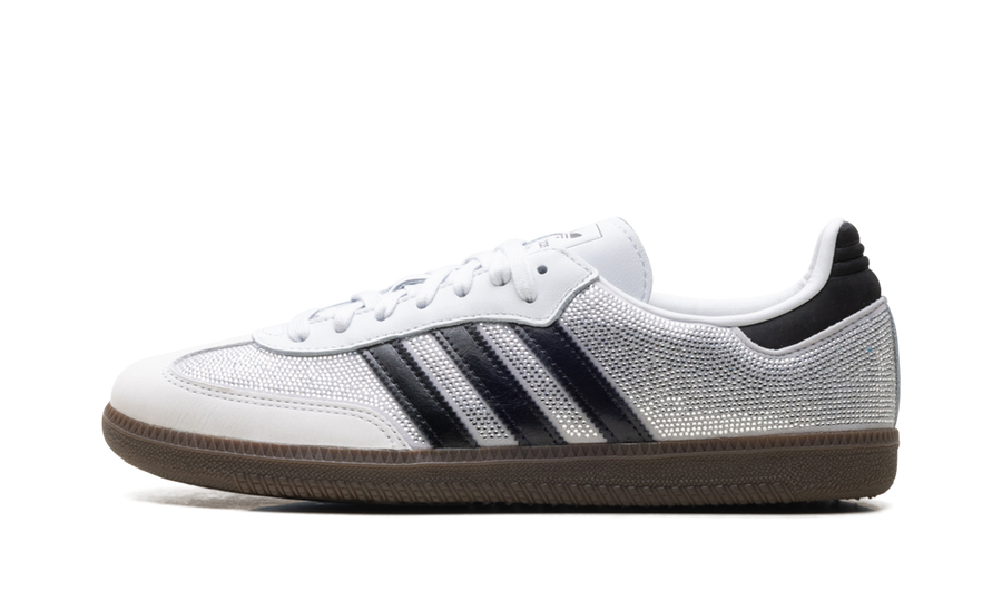 Adidas Samba OG Rhinestone Crystal White Silver