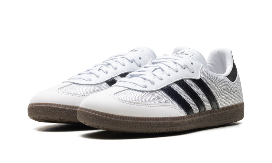 Adidas Samba OG Rhinestone Crystal White Silver