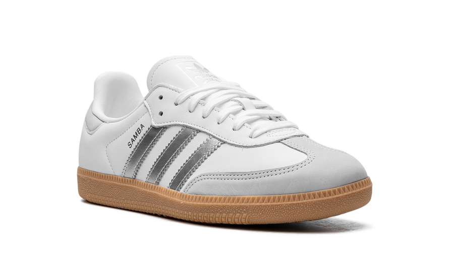 Adidas Samba OG White Silver Metallic Grey