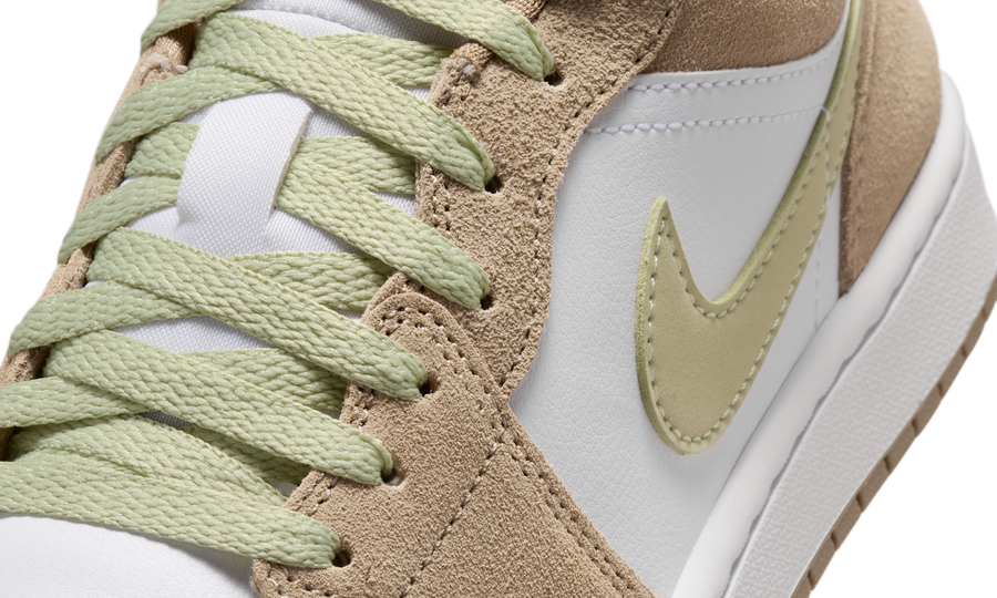 Air Jordan 1 Low Khaki Olive Aura