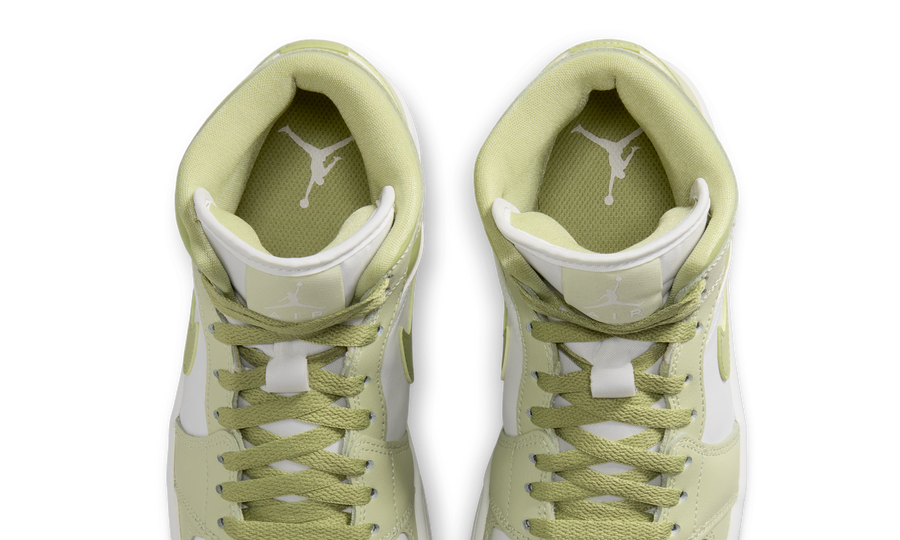 Air Jordan 1 Mid Olive Aura Lawn