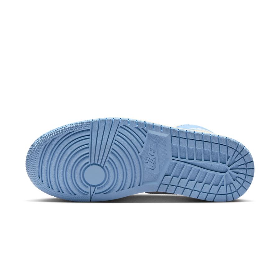 Air Jordan 1 Mid Psychic Blue Sail Coconut Milk