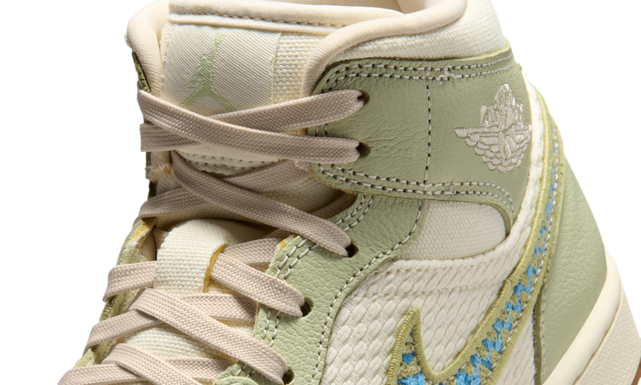 Air Jordan 1 Mid SE Olive Aura