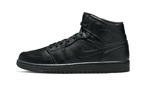 Air Jordan 1 Mid Triple Black