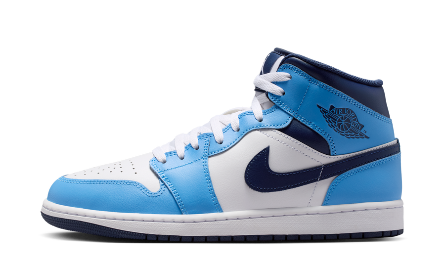 Air Jordan 1 Mid University Blue Midnight Navy