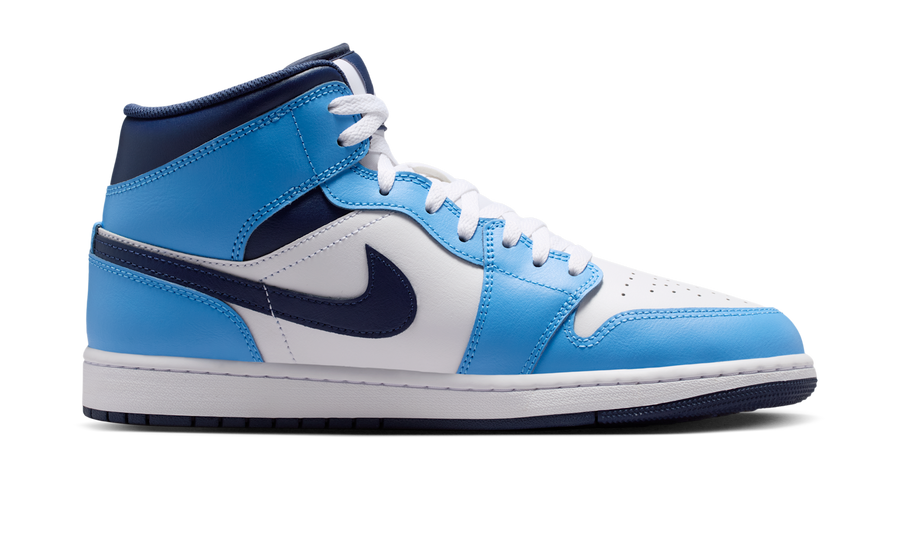 Air Jordan 1 Mid University Blue Midnight Navy