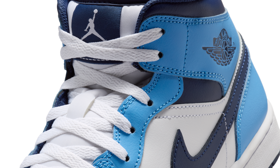 Air Jordan 1 Mid University Blue Midnight Navy