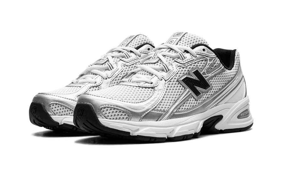 New Balance 740 White Silver Metallic Navy