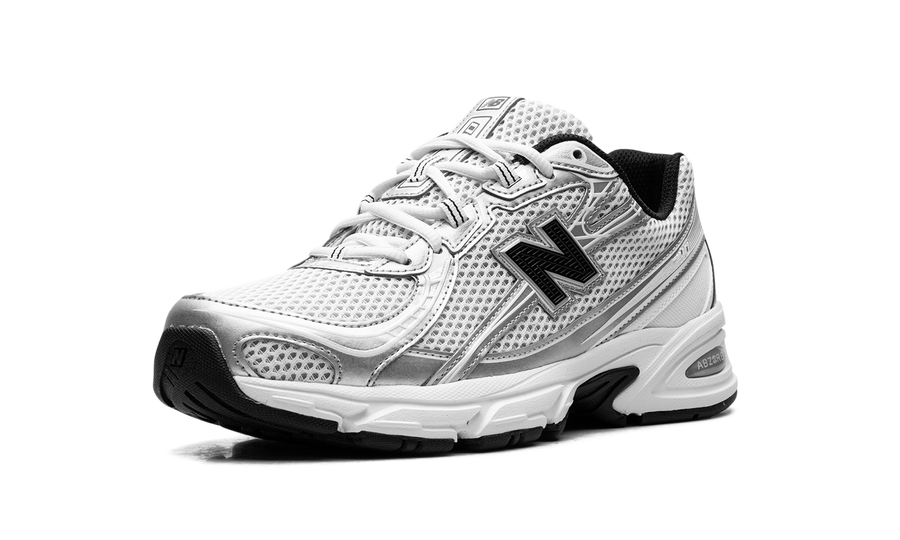 New Balance 740 White Silver Metallic Navy