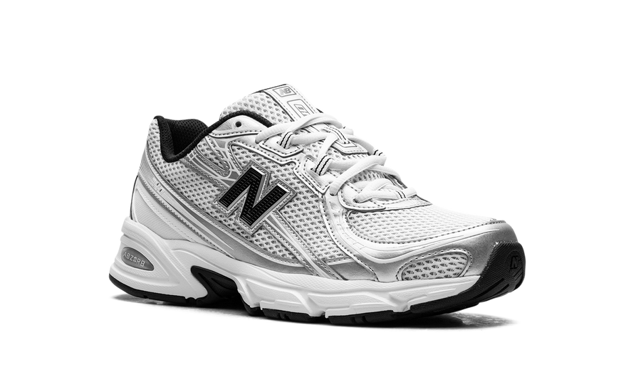 New Balance 740 White Silver Metallic Navy