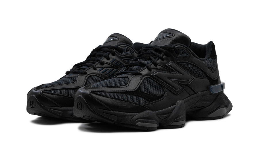 New Balance 9060 Triple Black Leather