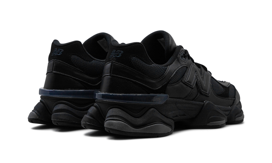 New Balance 9060 Triple Black Leather
