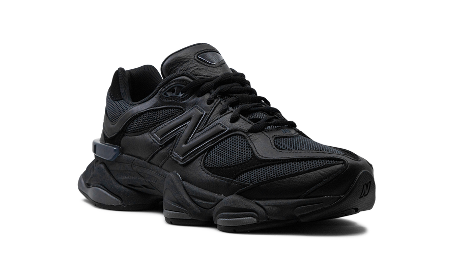 New Balance 9060 Triple Black Leather