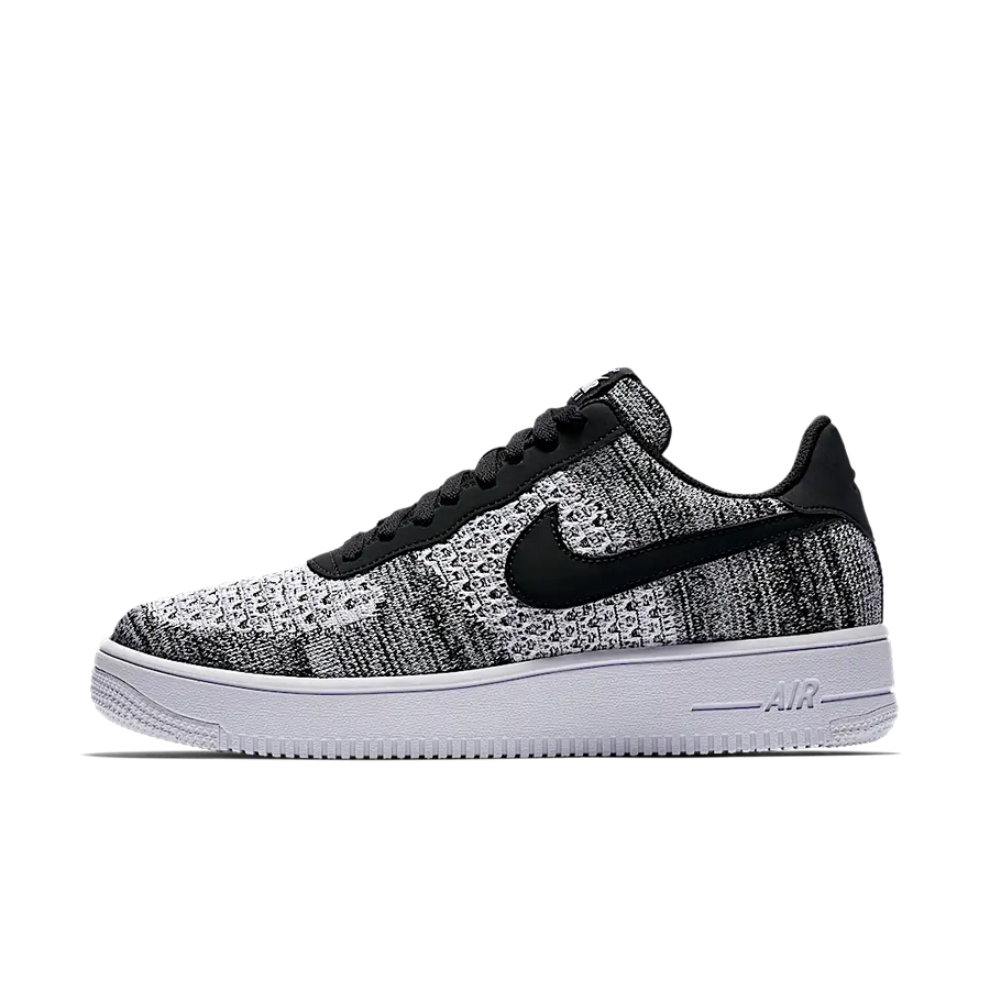 Nike Air Force 1 Flyknit 2 Black Pure Platinum