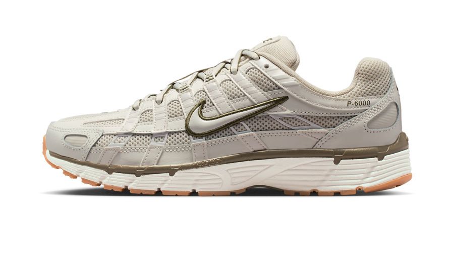 Nike P-6000 Light Bone Medium Olive Gum