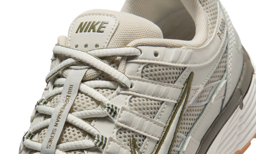 Nike P-6000 Light Bone Medium Olive Gum