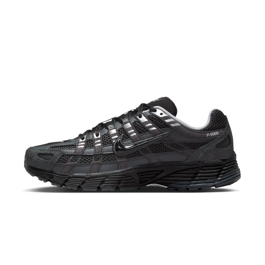 Nike P-6000 Suede Anthracite Metallic Silver