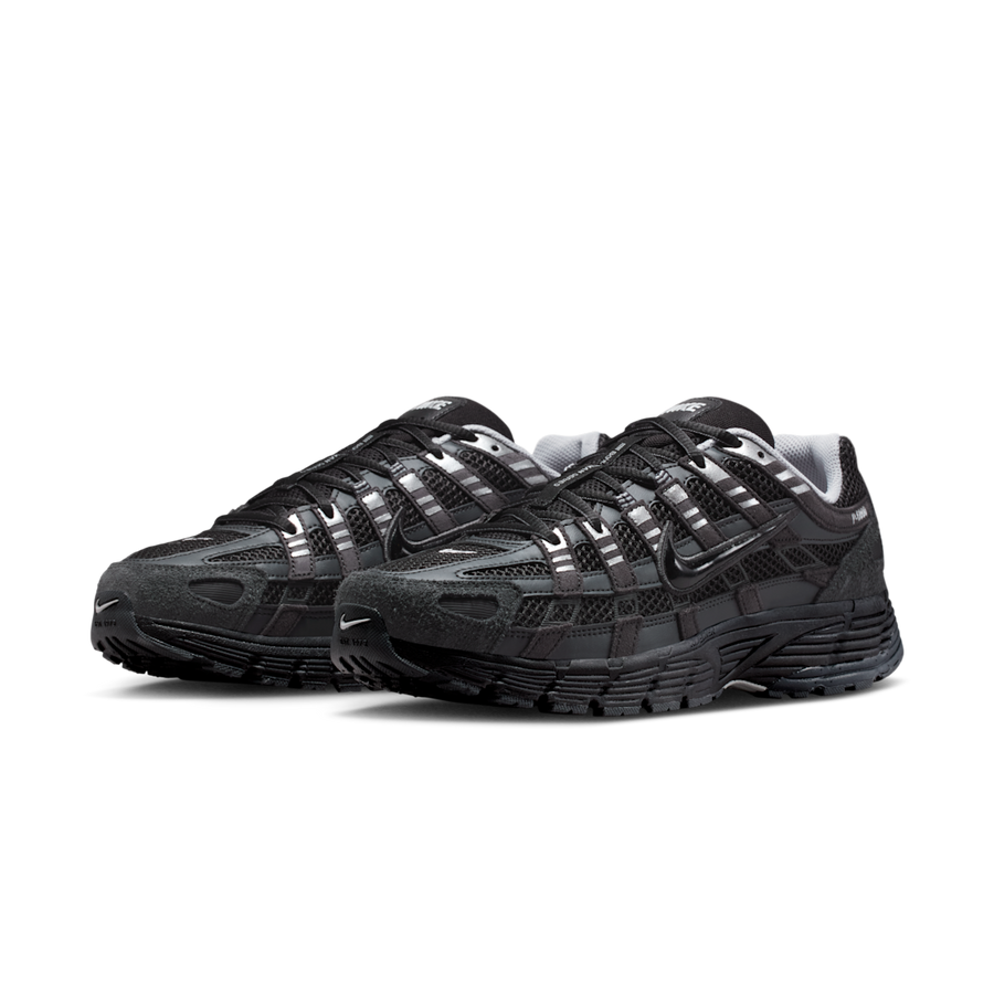 Nike P-6000 Suede Anthracite Metallic Silver