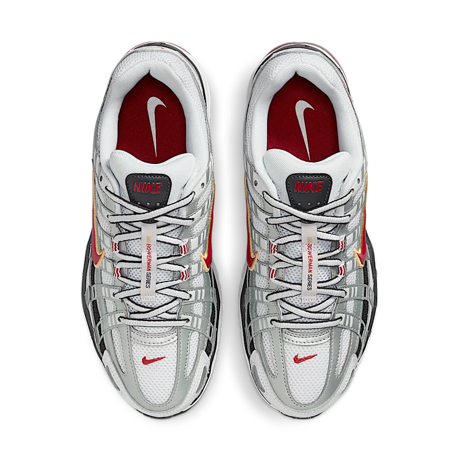 Nike P-6000 White Gold Red
