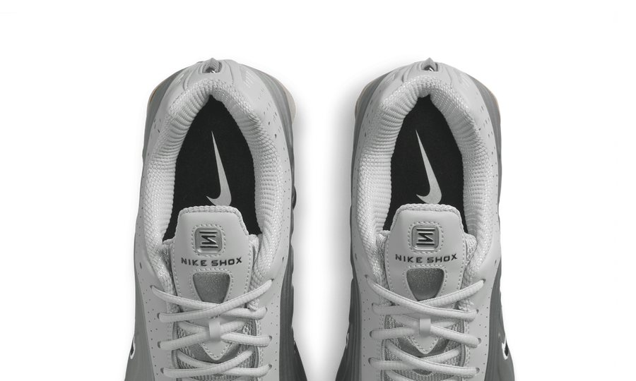 Nike Shox R4 Light Smoke Grey Black