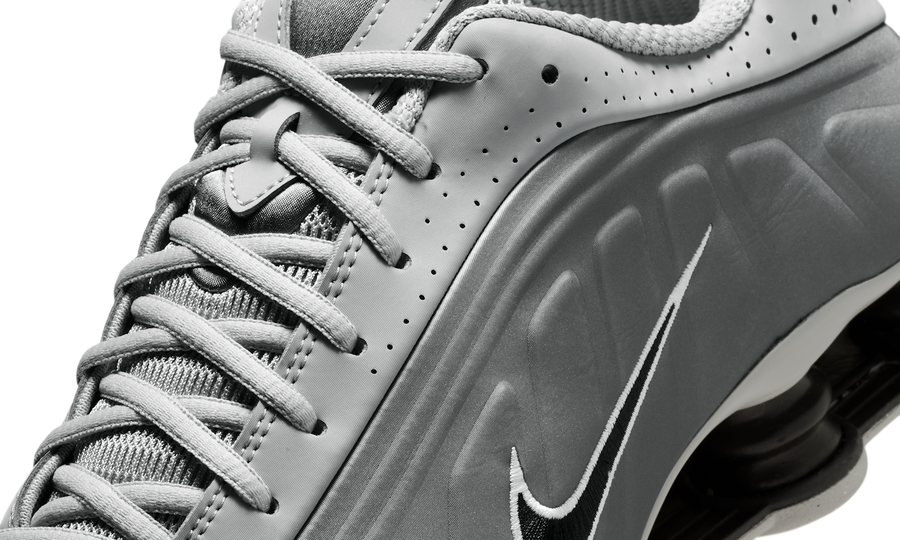 Nike Shox R4 Light Smoke Grey Black