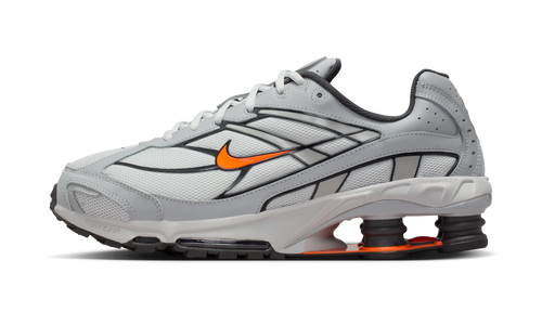 Nike Shox Ride 2 Light Smoke Grey Total Orange