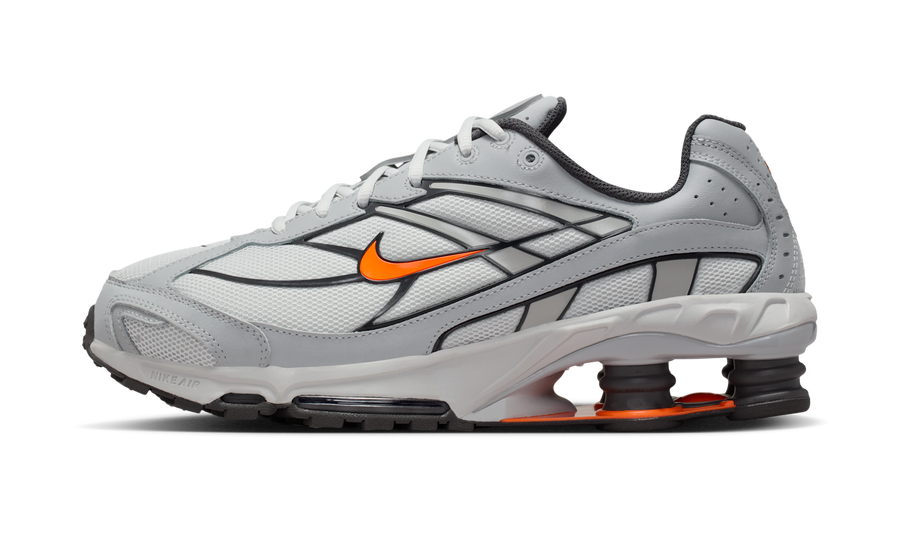 Nike Shox Ride 2 Light Smoke Grey Total Orange