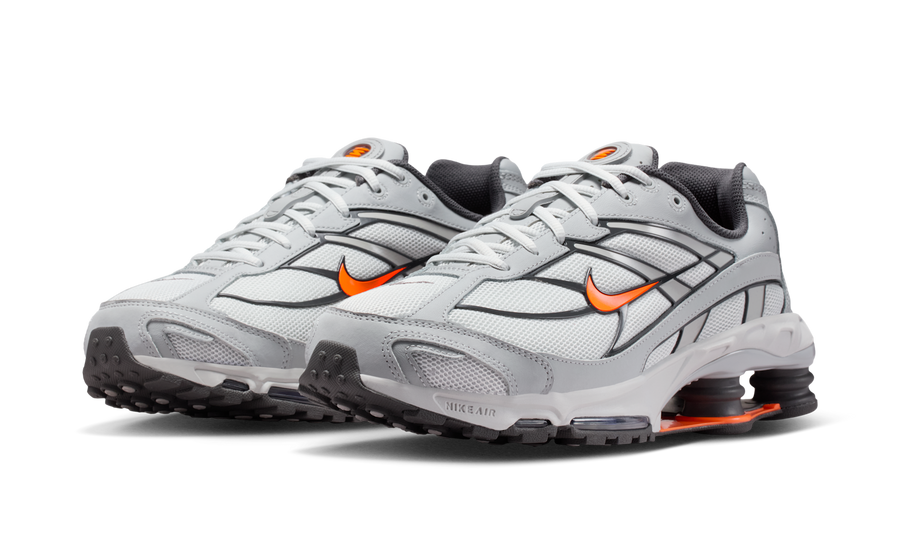 Nike Shox Ride 2 Light Smoke Grey Total Orange
