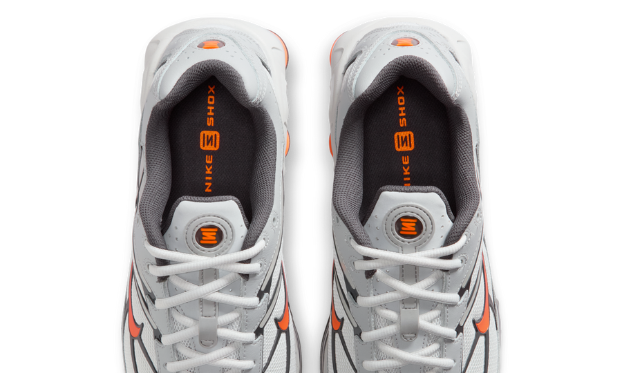 Nike Shox Ride 2 Light Smoke Grey Total Orange