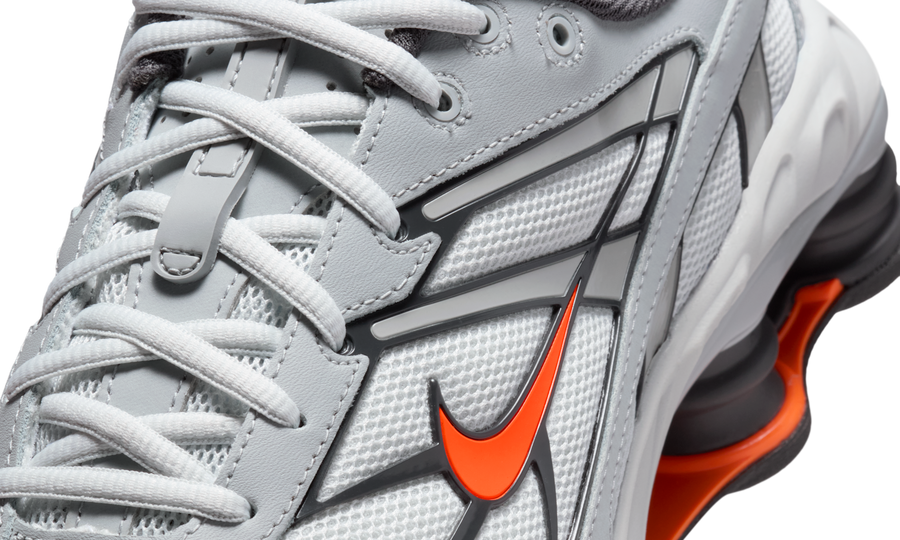 Nike Shox Ride 2 Light Smoke Grey Total Orange