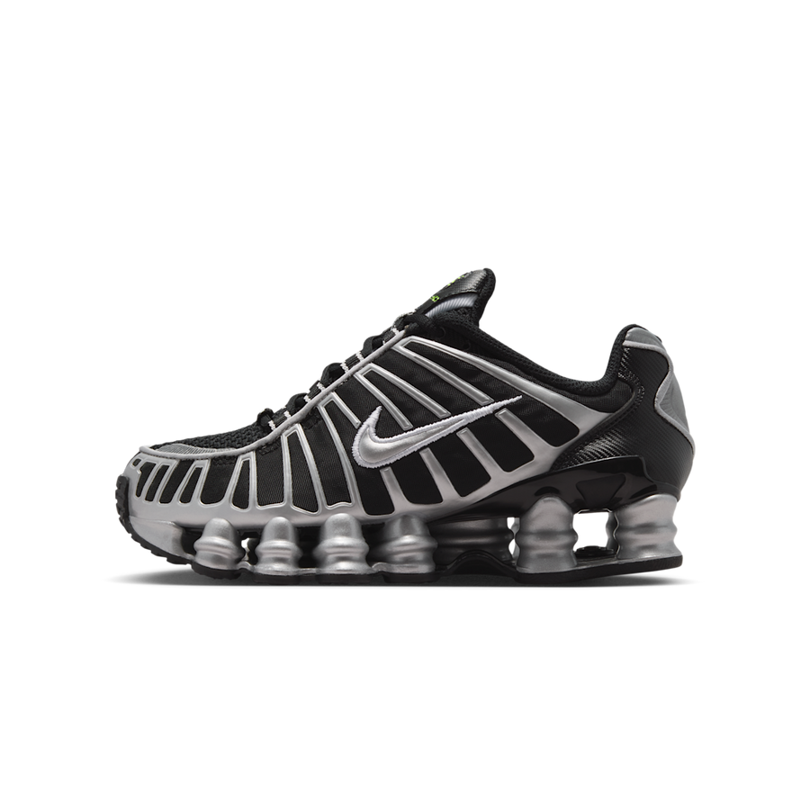 Nike Shox TL Black Volt Metallic Silver