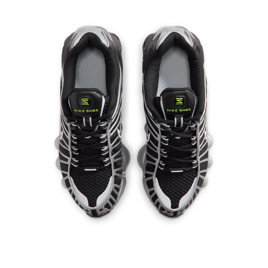 Nike Shox TL Black Volt Metallic Silver